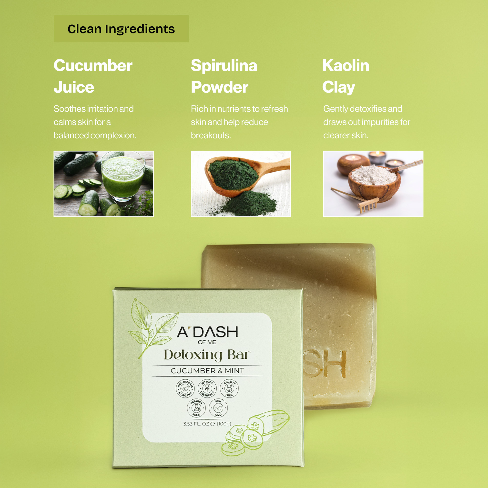 Detoxing Soap Bar
